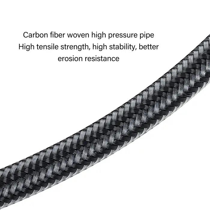 Tuyau haute pression pour plongée sous-marine Sochi, flexible et sûr, tissé en fibre de carbone, pro