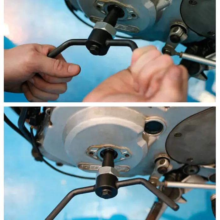 Outil de tournage de moteur, arbre de manivelle pour moto Ducati, outils de tournage de vilebrequin