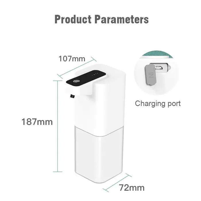 Distributeur automatique de savon liquide, capteur infrarouge sans contact, mains libres, Machine à