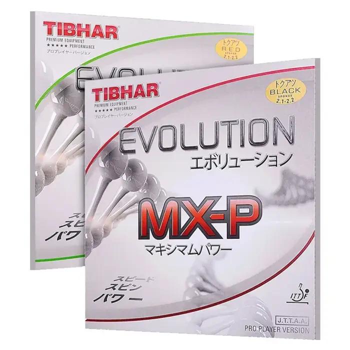 Tibhar-Evolution EL-P caoutchouc de tennis de table, boutons professionnels non toxiques en caoutcho