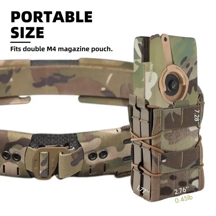 SuprLoad – chargeur de vitesse Airsoft de capacité 1000, avec tampon d'amortissement du son pour BBs