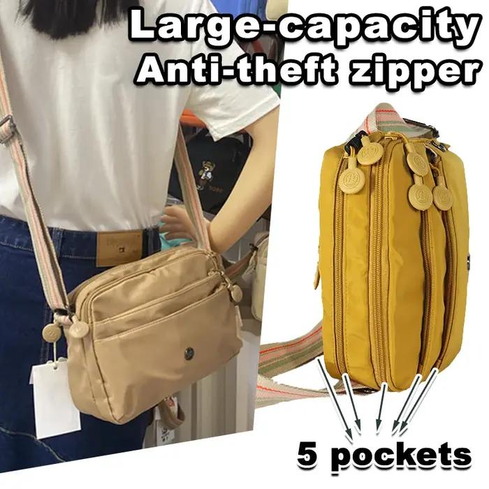 Sac à bandoulière en Nylon Ultra-léger pour femmes, sac léger à large sangle réglable, sacs de luxe