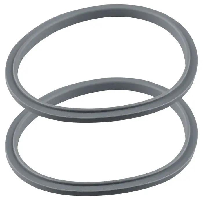 Lot de 2 Pièces de Rechange Gris Compatible avec les Mélangeurs NutriBullet 600W 900W NB-101B NB-201