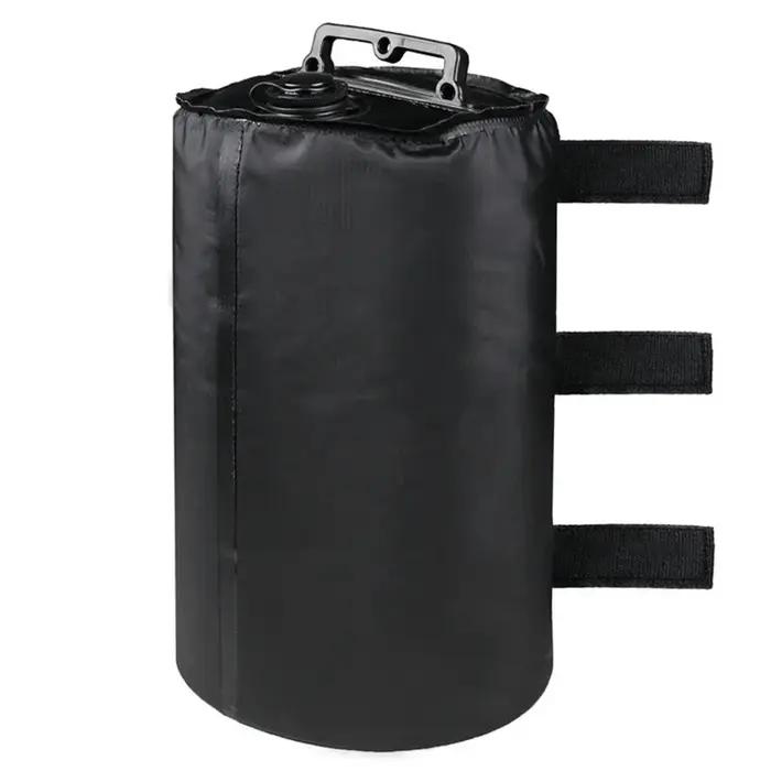 Sac de poids d'eau CanAmendments, 10kg, rapDuty, poids de jambe de sac d'eau, tente extérieure, noir