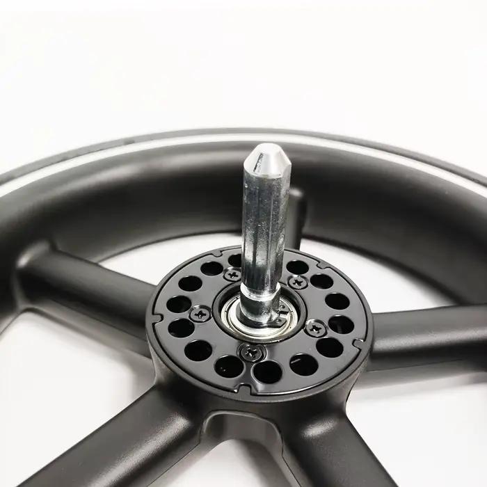 Roue arrière de poussette pour Cybex Gazelle S, roue arrière avec moyeu, roulement et axe, roue de p