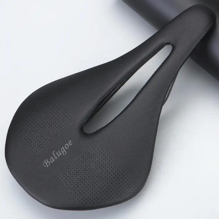 Le nouveau selle de vélo de route BALUGOE carbone + cuir selles de vélo vtt selle de course de VTT P