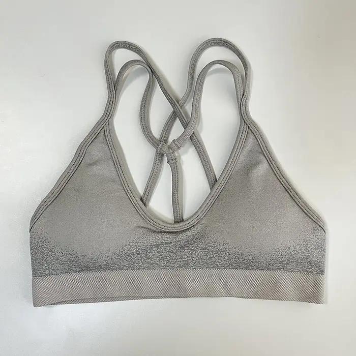 Ignite Cross Back Soutien-gorge de sport Femmes Soutien-gorge de yoga rembourré Halter Fitness Gym H