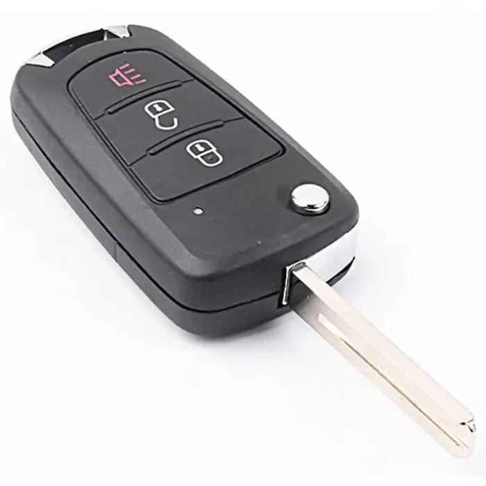 Coque de clé à distance de voiture à 3 boutons, pour GREAT WALL WINGLE STEED 5 6 HAVAL HOVER H5, cou