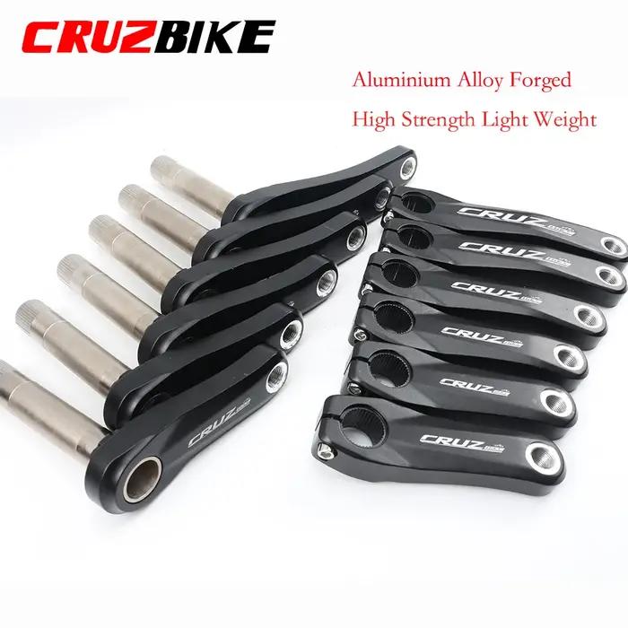 Manivelle vélo enfant CRUZbike alliage aluminium 89-150mm VTT pliant pédales réglables