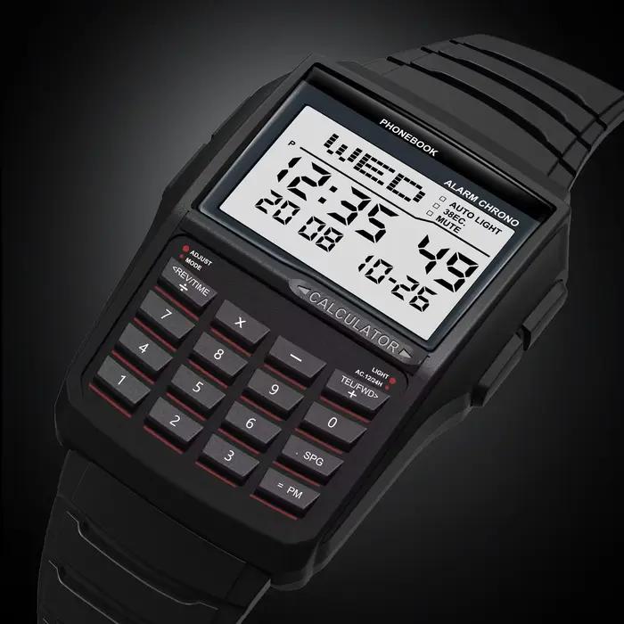 Montre Calculatrice Multifonctionnelle Homme 2026 – Montre Électronique LED de Luxe Tendance, Style