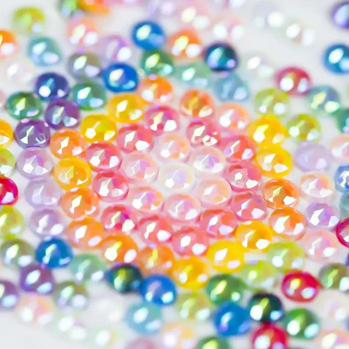 Perles de diamant de 60 couleurs pour accessoires de peinture de diamant 5D, forets de peinture de d