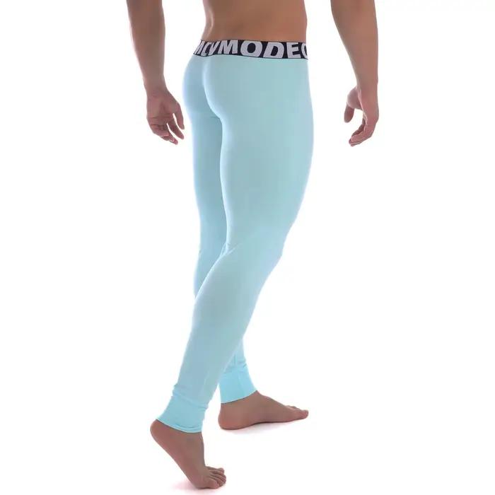 Pantalons de Compression Sexy pour hommes collants Leggings course entraînement Sport Fitness Modal
