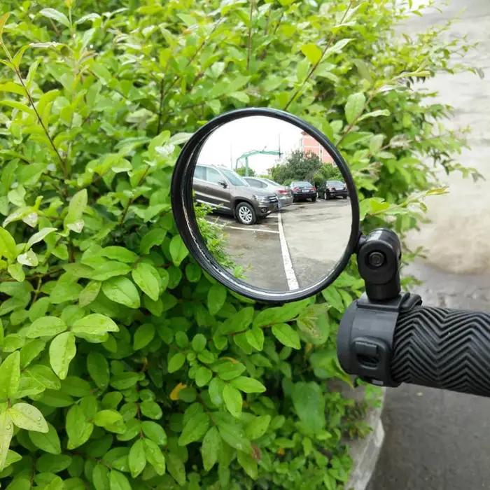 Rétroviseur auxiliaire pour guidon de vélo, résistant à 360, réglable, grand angle, cyclisme