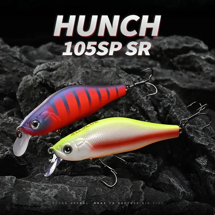 ALLBLUE HUNCH 105SP SR leurre de pêche Shad 105mm 28.5g suspendre Wobbler vairon 1-1.5M appât artifi