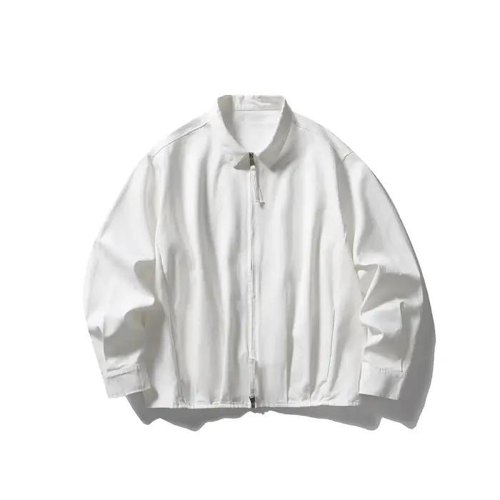 Cityboy-Chemises cargo en coton à manches longues pour hommes