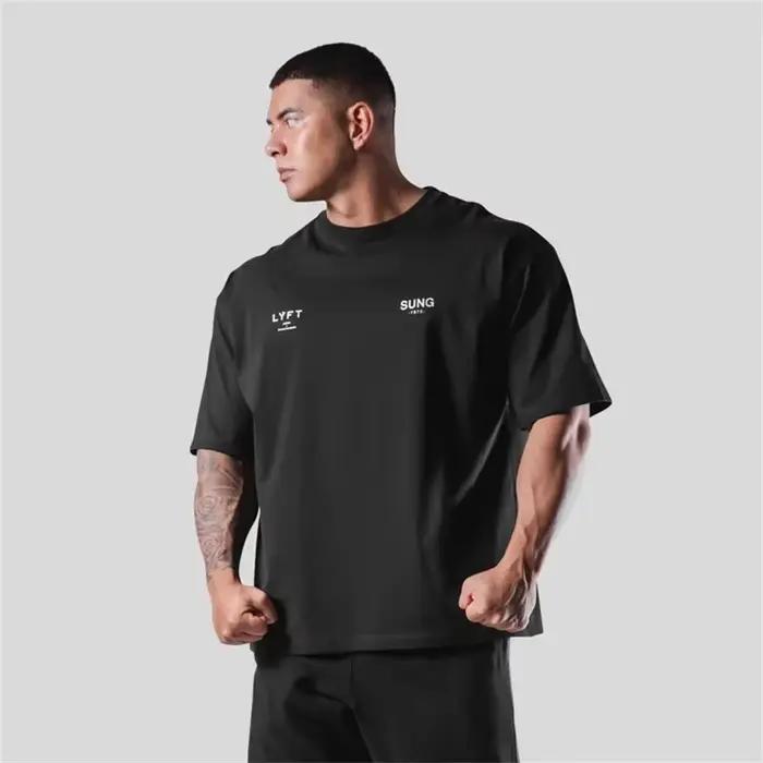 T-Shirt Surdimensionné CircFT Homme Coton - Streetwear Entraînement Sportif Gym
