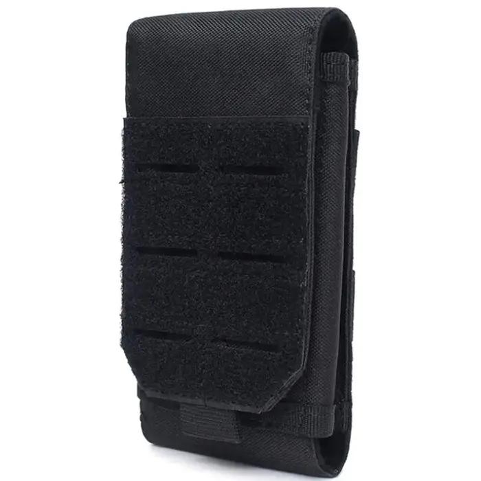 Pochette de téléphone Molle Laser 1000D, robuste, étanche, petit support de téléphone portable tacti