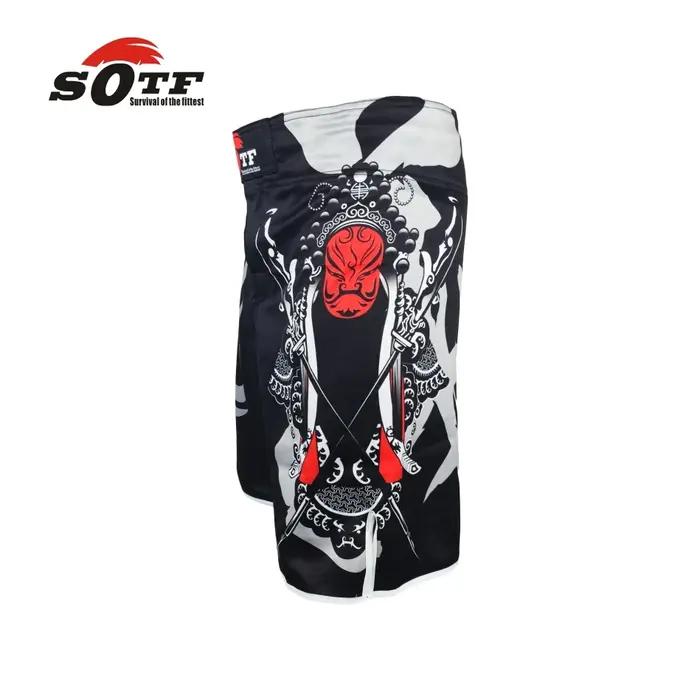 SOTF mma shorts boxe muay thai maillot de boxe tigre muay thai kickboxing vêtements de combat guan y