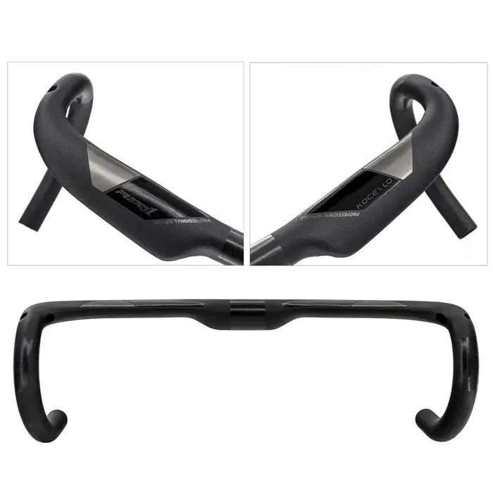 KOCEVLO – guidon de vélo en fibre de carbone, réduit la résistance, barre pliée, renforce les pièces