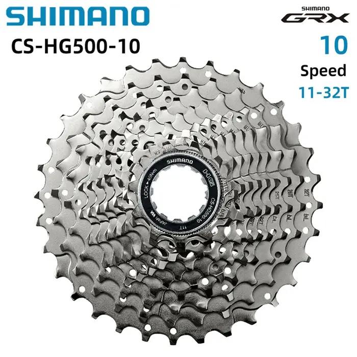 Shimano DEORE HYPERGLIDE CS-HG500 Cassette de route 10 vitesses 12-28T 11-25T/32T/34T CS-HG50-10 11-