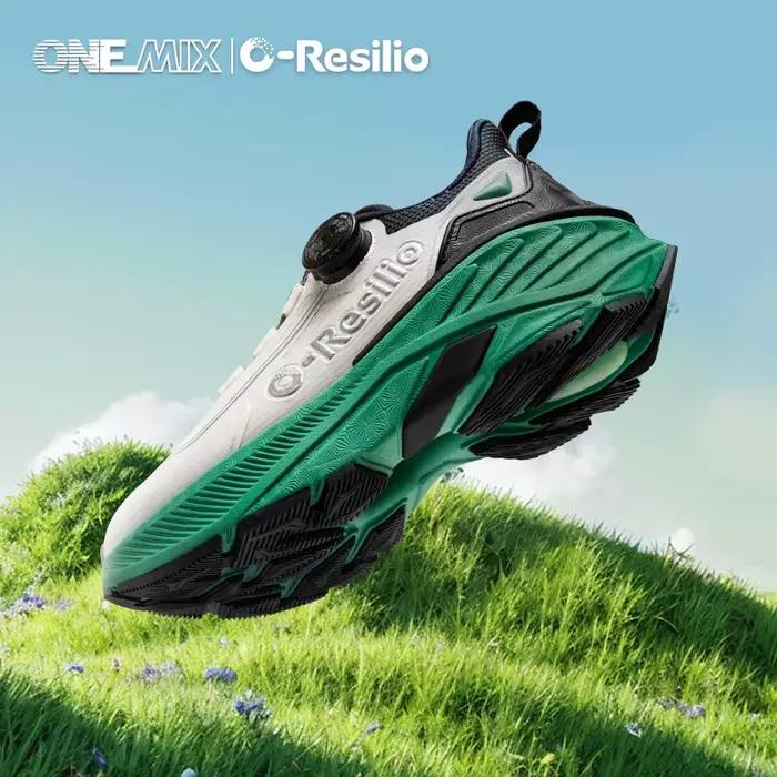 ONEMIX baskets de course en plein air hommes chaussures de sentier élastiques léger respirant femmes
