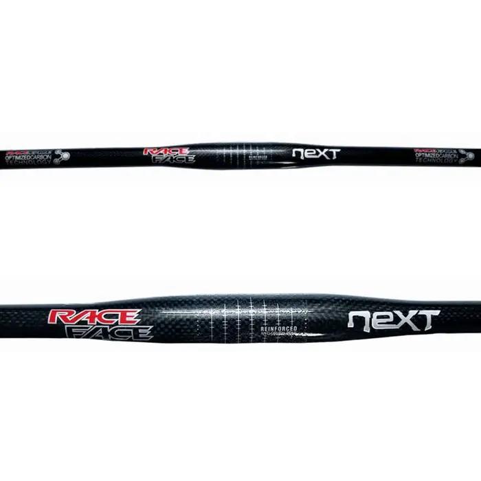 Race Face NEXT 3K guidon en carbone brillant plat/hauteur guidon de vélo VTT 31.8*600/620/640/660/68