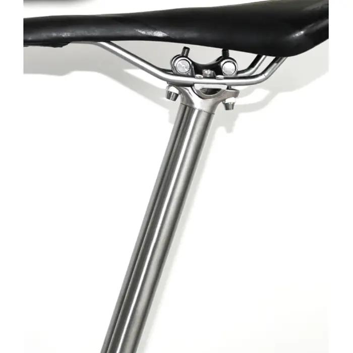 Alliage de titane tige de selle de vélo pour vtt/route tige de selle de vélo 27.2/30.9/31.6mm * 350m