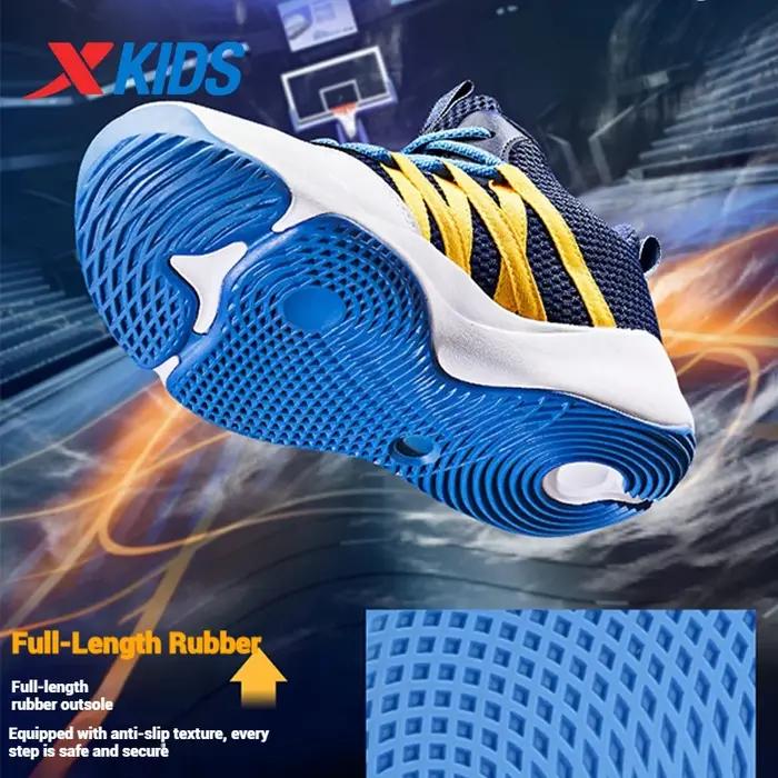 Xtep – chaussures de basket-ball pour adolescents, baskets confortables unisexes, antidérapantes, ré
