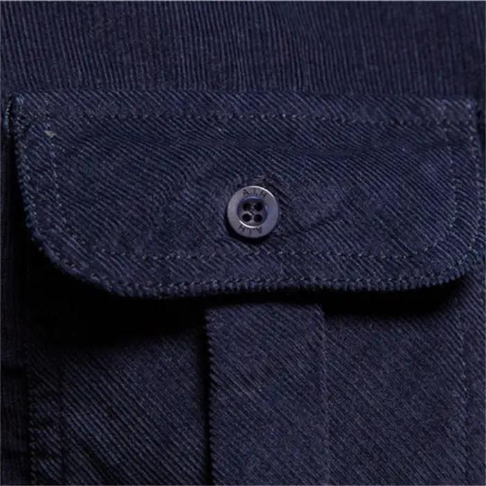 2021 nouveau simple boutonnage 100% coton hommes chemise affaires décontracté mode couleur unie velo