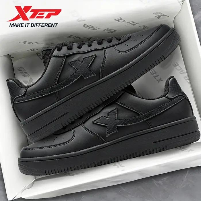 Xtep chaussures de skateboard pour hommes à la mode Style de rue mode bas semelle épaisse durabilité