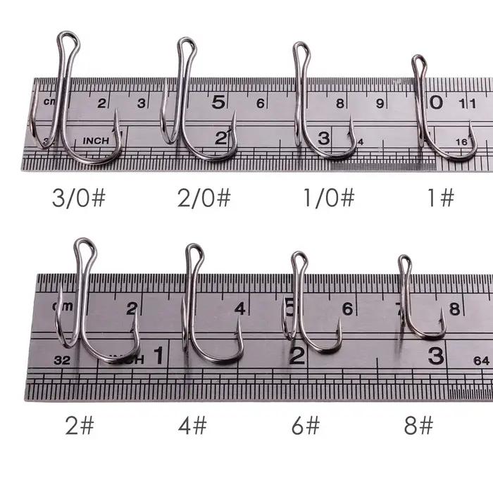 Boîte de 10 hameçons de pêche à la double grenouille, accessoire pour leurre souple, tête plombée
