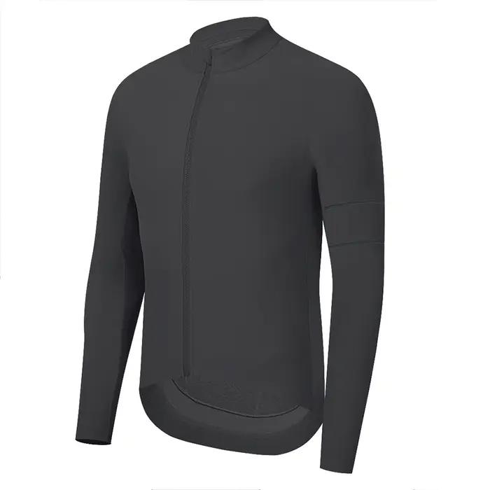 YKYWBIKE veste de cyclisme automne maillot à manches longues vêtements de vélo polaire thermique vtt