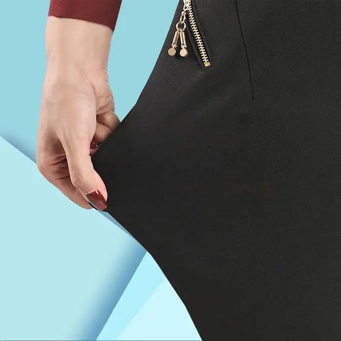 Pantalon Femme 2026 Nouvelle Collection Printemps Automne Taille Haute Extensible Décontracté Grande
