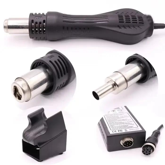 Pistolet à air chaud 8858 Micro, station de soudage numérique LCD, sèche-cheveux pour soudure, 220V