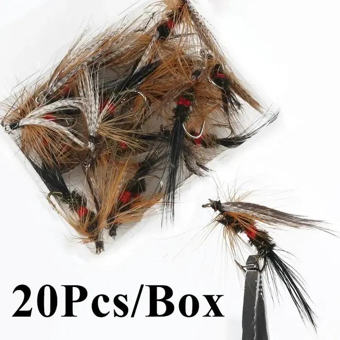 5/10/20 pièces appâts d'insectes artificiels mouches leurres de pêche à la mouche appât libellule ap
