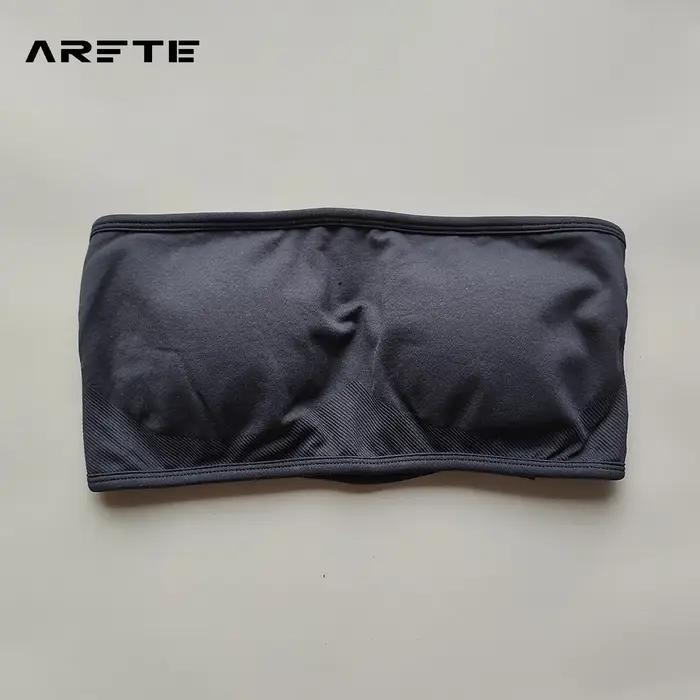 Impact Soutien-gorge de sport bandeau sans dos pour femme, haut court sans couture, effet push-up, p