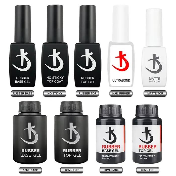 KODI JYJ Base et couche de finition pour vernis Gel vernis primaire sans acide hybride Semi Permanen