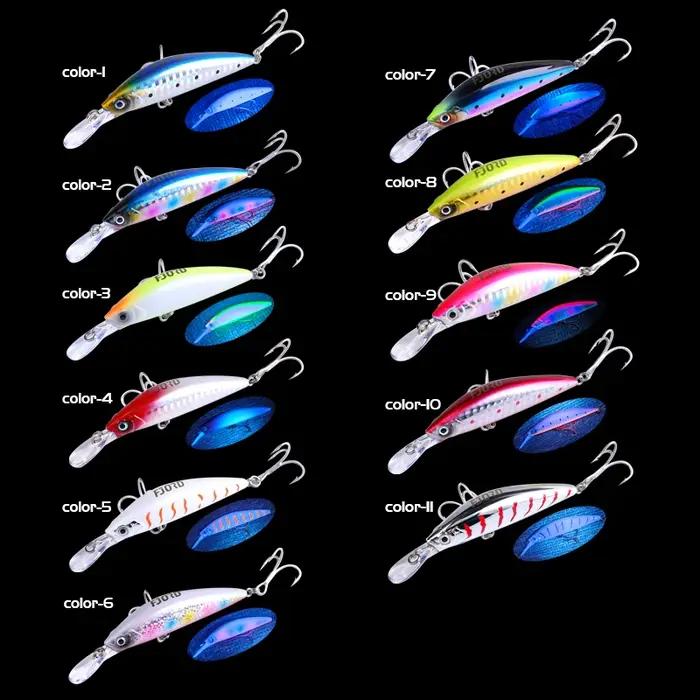 FJORD 70mm 17g vairon coulant lourd 11 couleurs pour choisir Laser dur appât artificiel en plastique