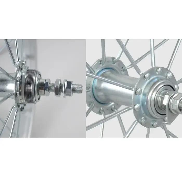 Jante de vélo pour enfants, anneau en aluminium 12 / 14 / 16 / 18 pouces, accessoires de moyeu de roue avant et arrière de vélo BMX