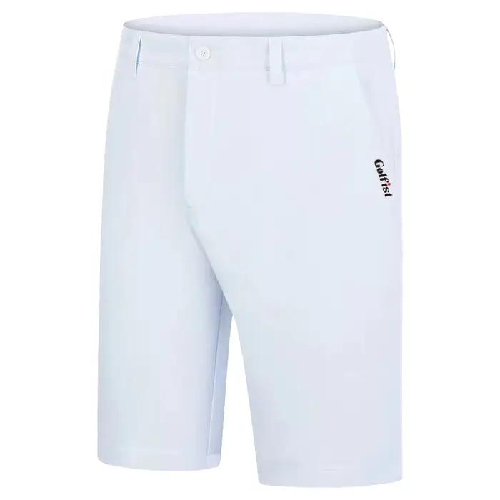Short de golf homme été confortable respirant - Pantalon décontracté coton vêtement sportif