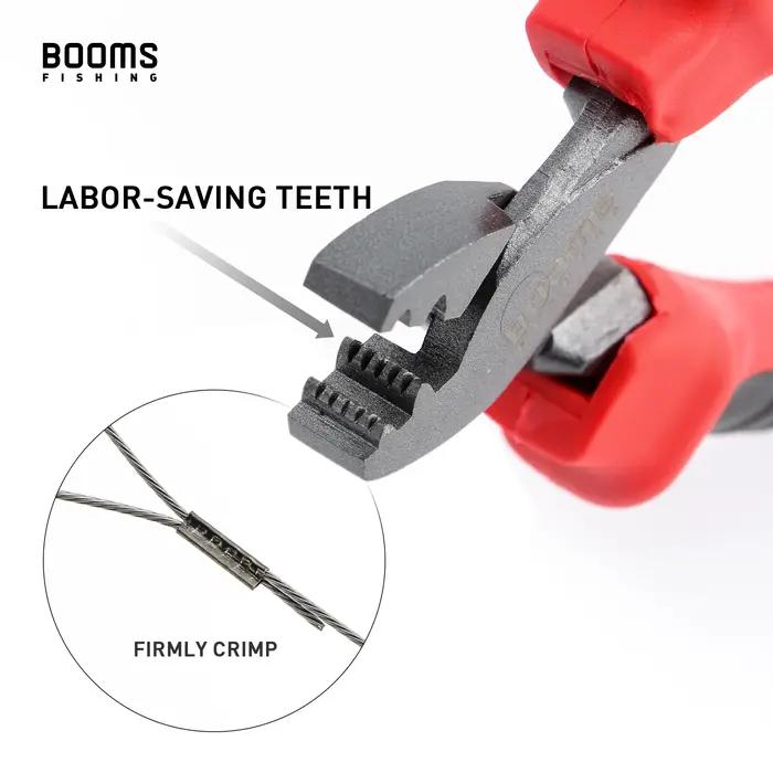 Booms Fishing-Pince à sertir de pêche, outils de manchons de sertissage de baril, simple et double,