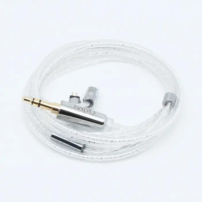Câble de mise à niveau pour écouteurs en argent palladium de haute pureté ivipQ-512, avec/3.5/4.4/QD
