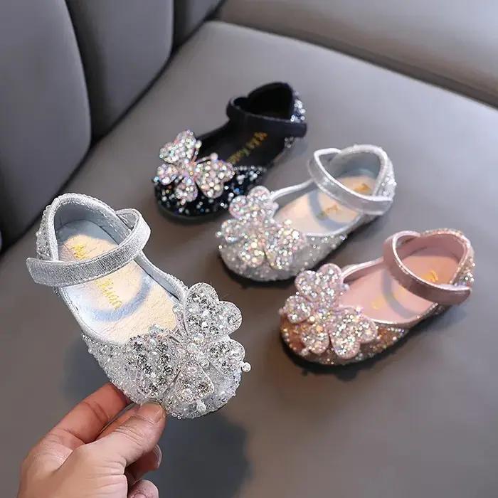 Chaussures simples pour enfants printemps-été, version enfant, chaussures de danse pour filles avec