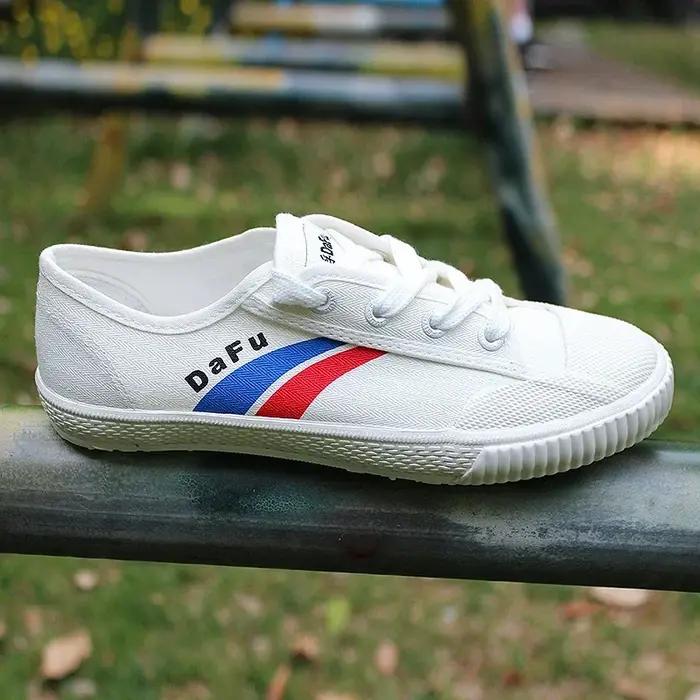 Chaussures Destroy Fu pour arts martiaux, baskets classiques, toutes noires, améliorées