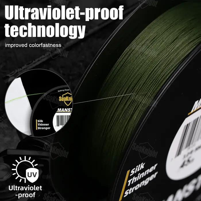 SeaKnight nouveau MONSTER/MANSTER W8 II 150M 300M 500M 8 brins ligne de pêche tressée 15LB-100LB lig