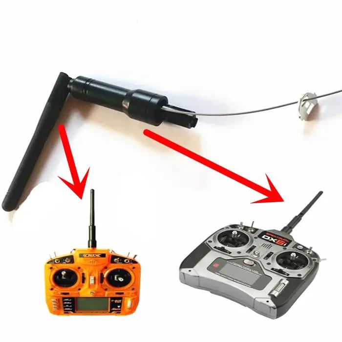 Antenne de canard en caoutchouc Plug & Play 2,4 GHz - Pas de soudure! 30% Signal plus fort pour Spek