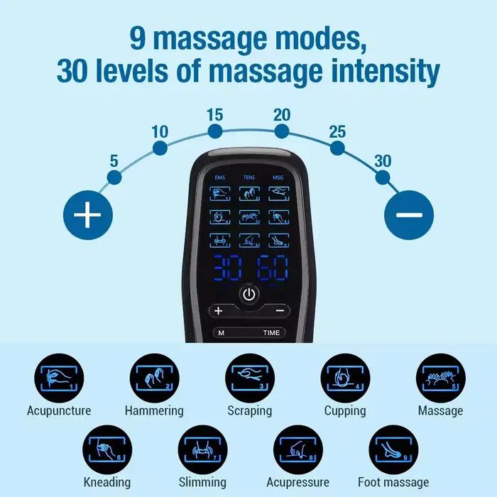 Physiothérapie Tens stimulateur musculaire Acupuncture électrique Massage corporel Machine amincissa