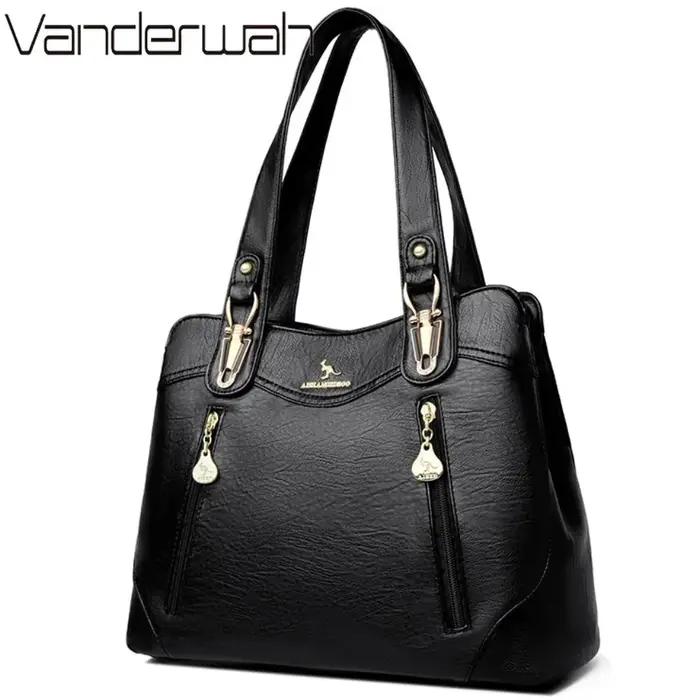 Véritable marque écorce modèle en cuir fourre-tout décontracté A4 grands sacs à main de luxe femmes