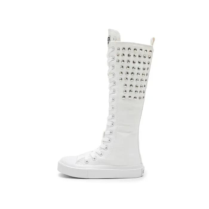 Chaussures en toile pour enfants à semelle souple et respirante, bottes à carreaux pour garçons et f