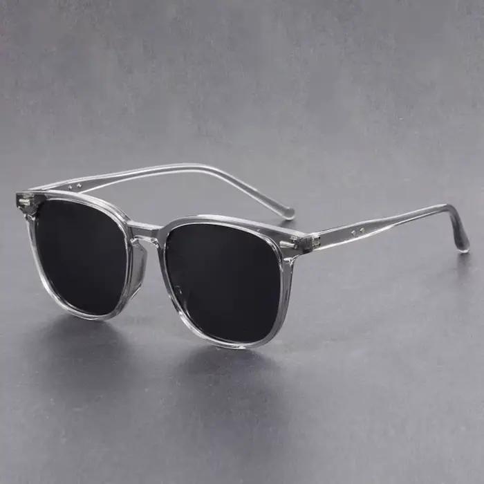 Lunettes de soleil carrées vintage pour femmes et hommes, lunettes de soleil rectangulaires, lunette
